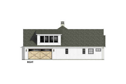 Modern Transitional House Plan #7983-00153 Elevation Photo