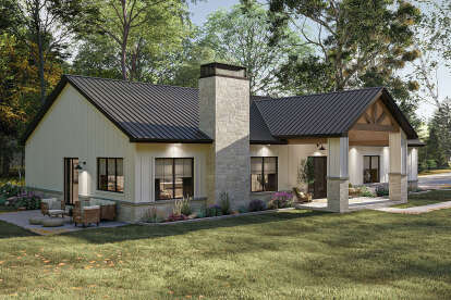 Barn House Plan #963-01173 Elevation Photo
