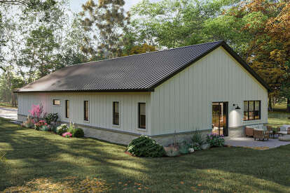 Barn House Plan #963-01173 Elevation Photo