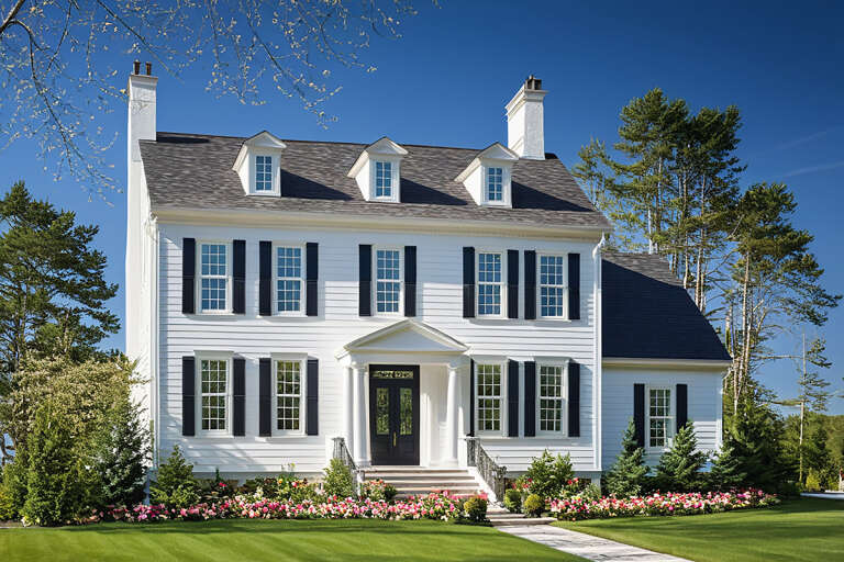 House Plan House Plan #33828 Angled Front Elevation