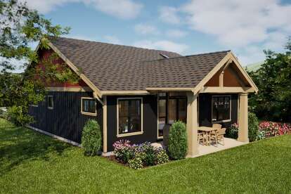 Craftsman House Plan #2559-01097 Elevation Photo