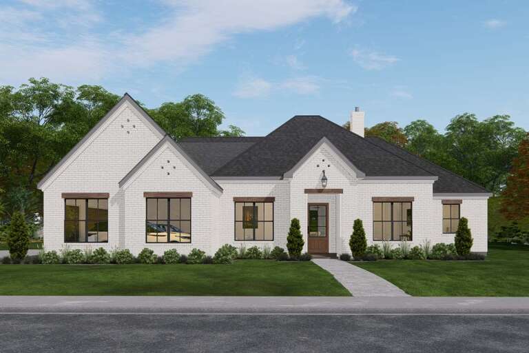 House Plan House Plan #33832 Front Elevation 