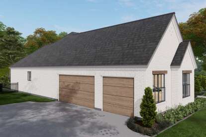 Modern Transitional House Plan #3571-00039 Elevation Photo