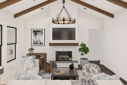 Modern Transitional House Plan #3571-00039 Additional Photo