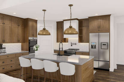 Modern Transitional House Plan #3571-00039 Additional Photo