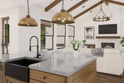 Modern Transitional House Plan #3571-00039 Additional Photo