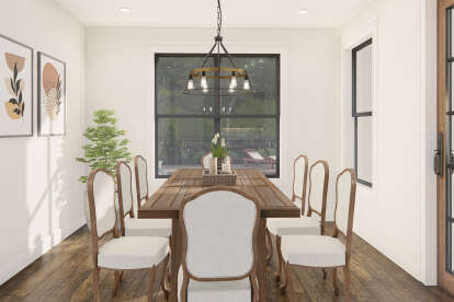 Modern Transitional House Plan #3571-00039 Additional Photo