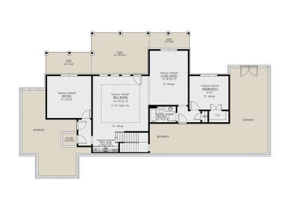 Basement for House Plan #286-00121