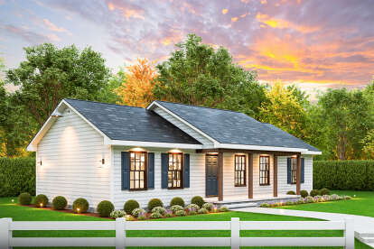 Country House Plan #699-00441 Elevation Photo