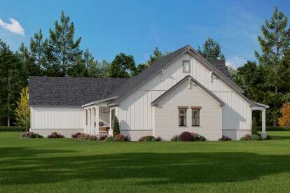 Modern Farmhouse House Plan #009-00459 Elevation Photo
