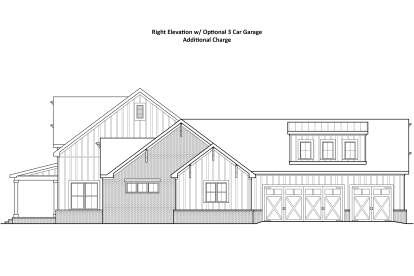 Modern Farmhouse House Plan #009-00459 Elevation Photo