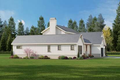 Modern Farmhouse House Plan #009-00460 Elevation Photo
