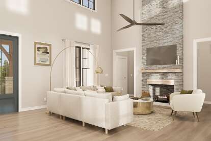 Modern Farmhouse House Plan #009-00460 Additional Photo