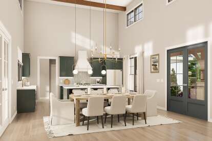 Modern Farmhouse House Plan #009-00460 Additional Photo