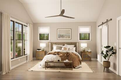Modern Farmhouse House Plan #009-00460 Additional Photo
