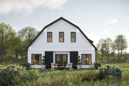 Barn House Plan #963-01174 Elevation Photo