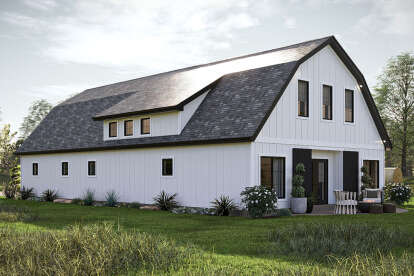 Barn House Plan #963-01174 Elevation Photo