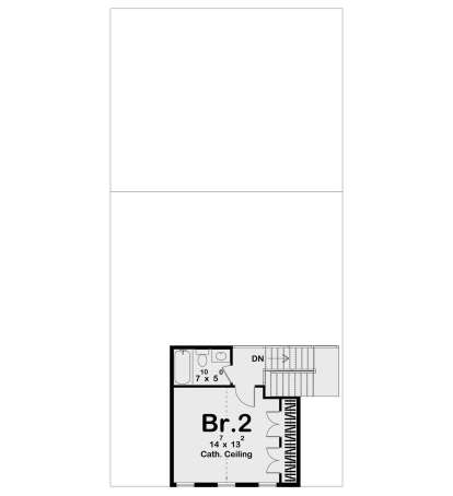 Second Floor for House Plan #963-01174