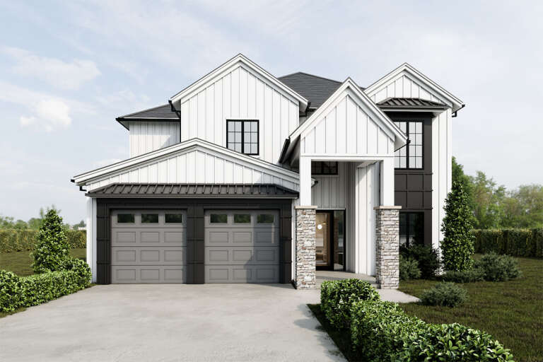 House Plan House Plan #33839 Front Elevation 