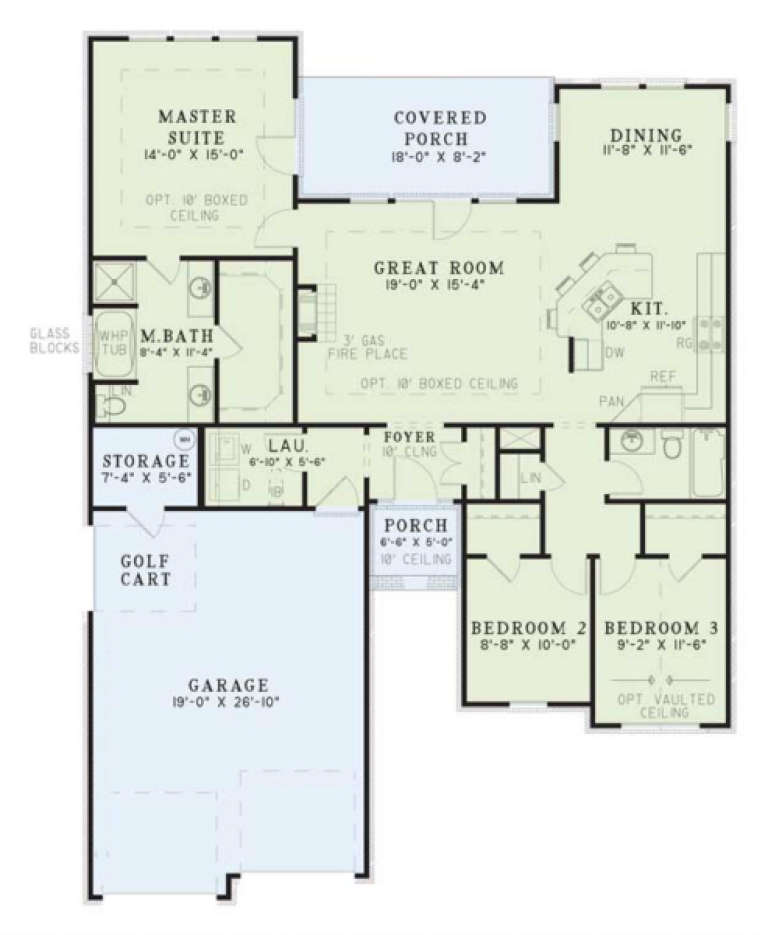 House Plan House Plan #3384 Drawing 1