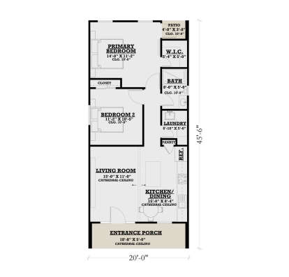 Main Floor for House Plan #4100-00009