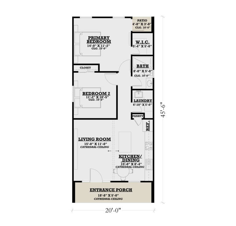 House Plan House Plan #33842 Drawing 1