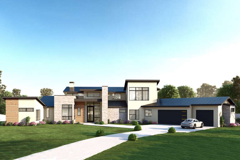 House Plan House Plan #33845 Front Elevation 