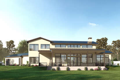 Contemporary House Plan #8314-00054 Elevation Photo
