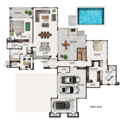 Main Floor for House Plan #8314-00055