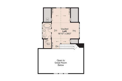 Second Floor for House Plan #035-01174