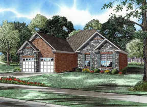 Traditional House Plan #110-00171 Elevation Photo