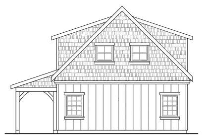 Craftsman House Plan #035-01175 Elevation Photo