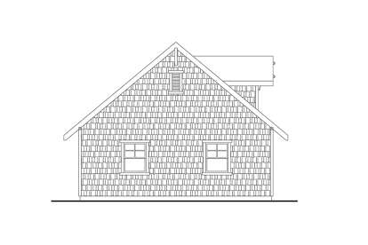 Country House Plan #035-01176 Elevation Photo