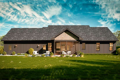 Country House Plan #699-00444 Elevation Photo