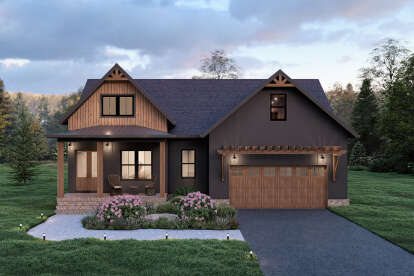 Craftsman House Plan #7174-00038 Elevation Photo