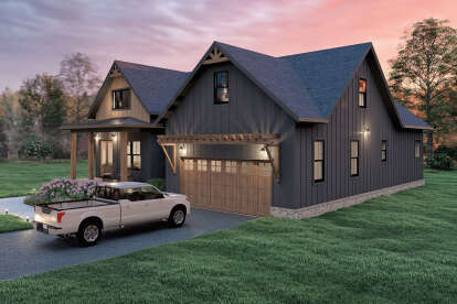 Craftsman House Plan #7174-00038 Elevation Photo