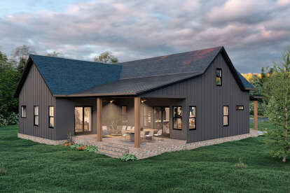 Craftsman House Plan #7174-00038 Elevation Photo