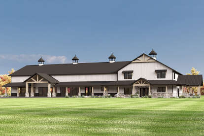 Barn House Plan #5032-00371 Elevation Photo