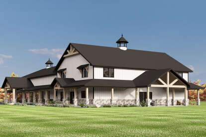 Barn House Plan #5032-00371 Elevation Photo