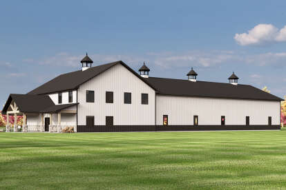 Barn House Plan #5032-00371 Elevation Photo