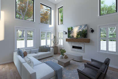 Modern Transitional House Plan #2802-00426 Additional Photo