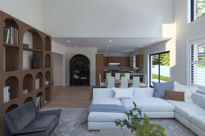 Modern Transitional House Plan #2802-00426 Additional Photo