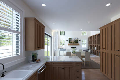 Modern Transitional House Plan #2802-00426 Additional Photo