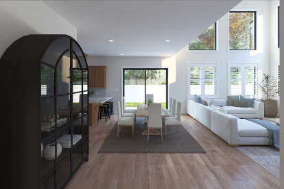 Modern Transitional House Plan #2802-00426 Additional Photo