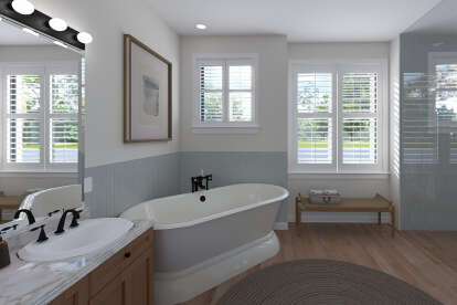 Modern Transitional House Plan #2802-00426 Additional Photo