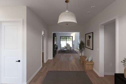 Modern Transitional House Plan #2802-00426 Additional Photo