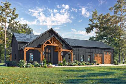 Barn House Plan #4534-00144 Elevation Photo