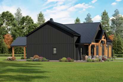 Barn House Plan #4534-00144 Elevation Photo