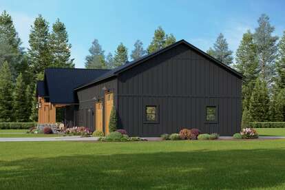 Barn House Plan #4534-00144 Elevation Photo