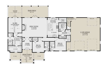 Main Floor for House Plan #4534-00144